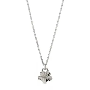 Forget-Me-Not Silver Necklace