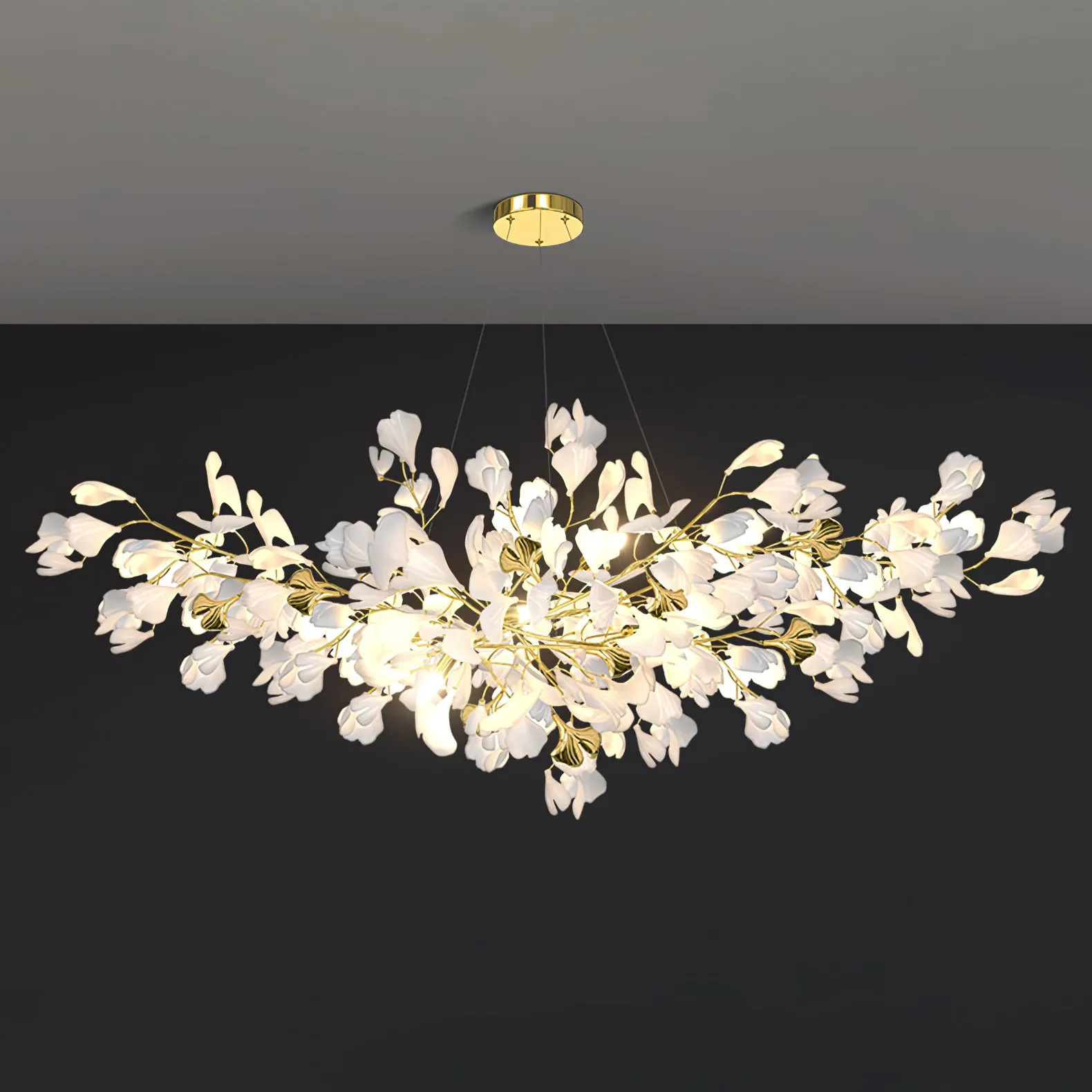 Gingko Chandelier Z