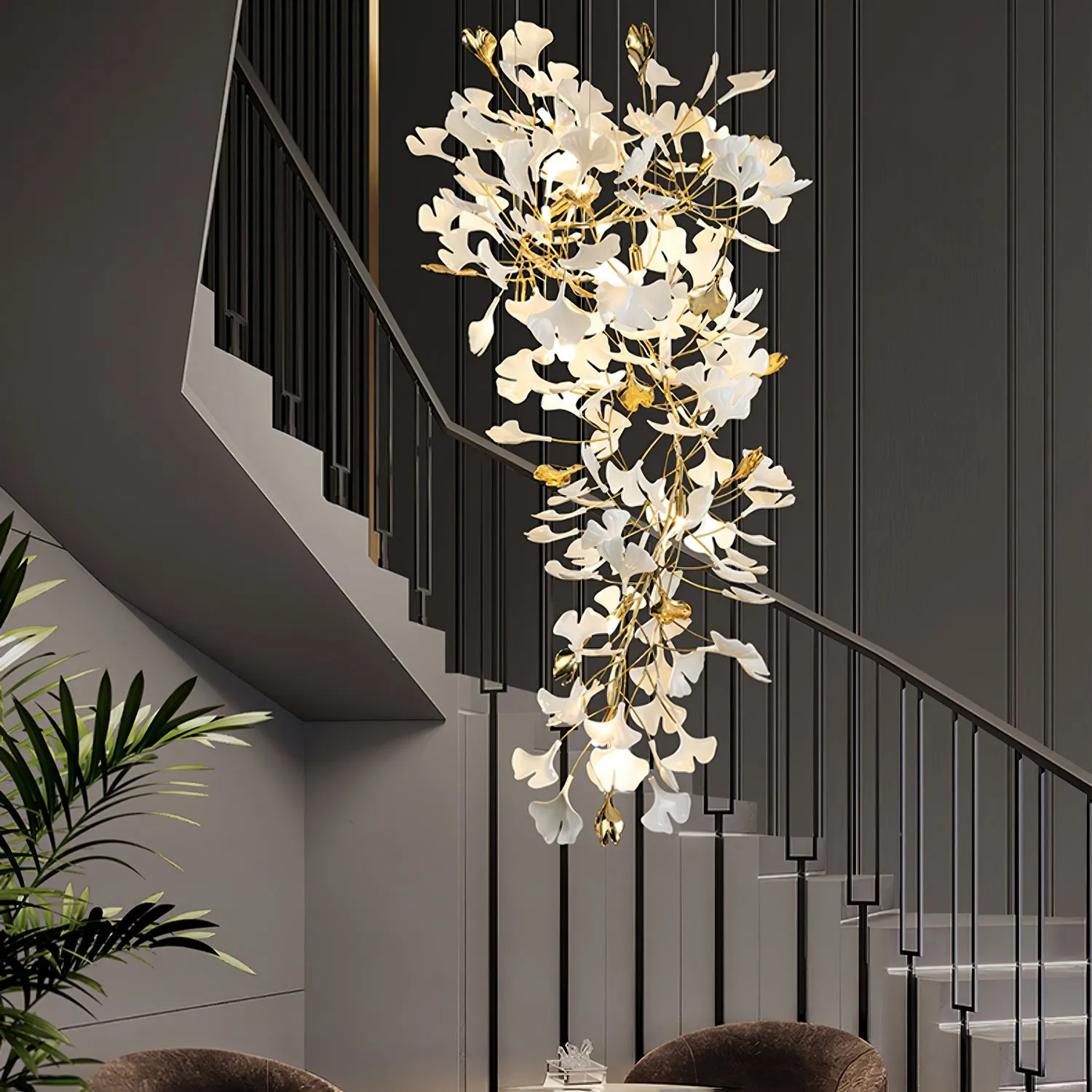 Gingko Chandelier Z