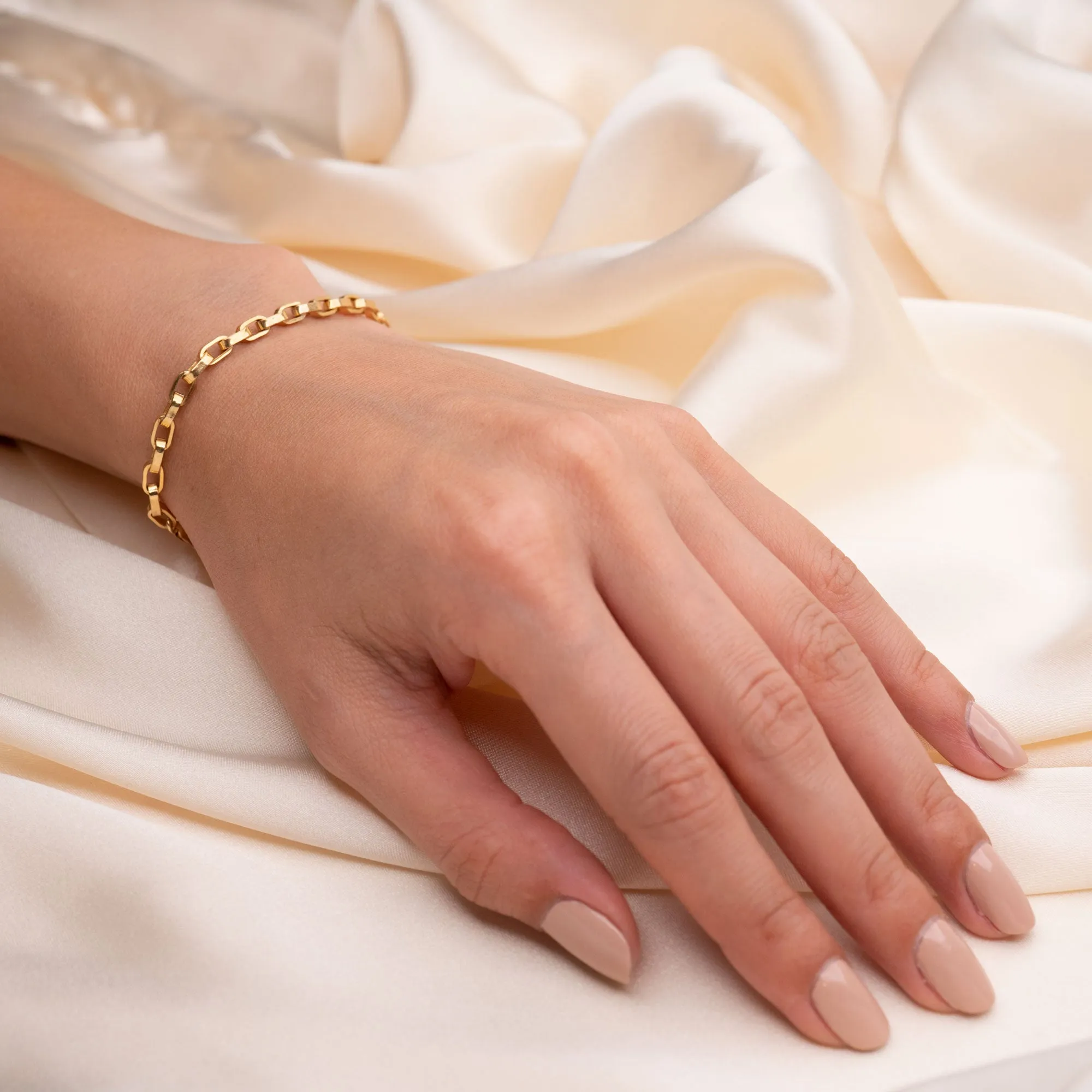 Gold Filled Rollo Bracelet