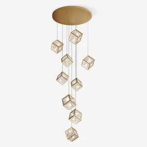 Gold Kristy Chandelier