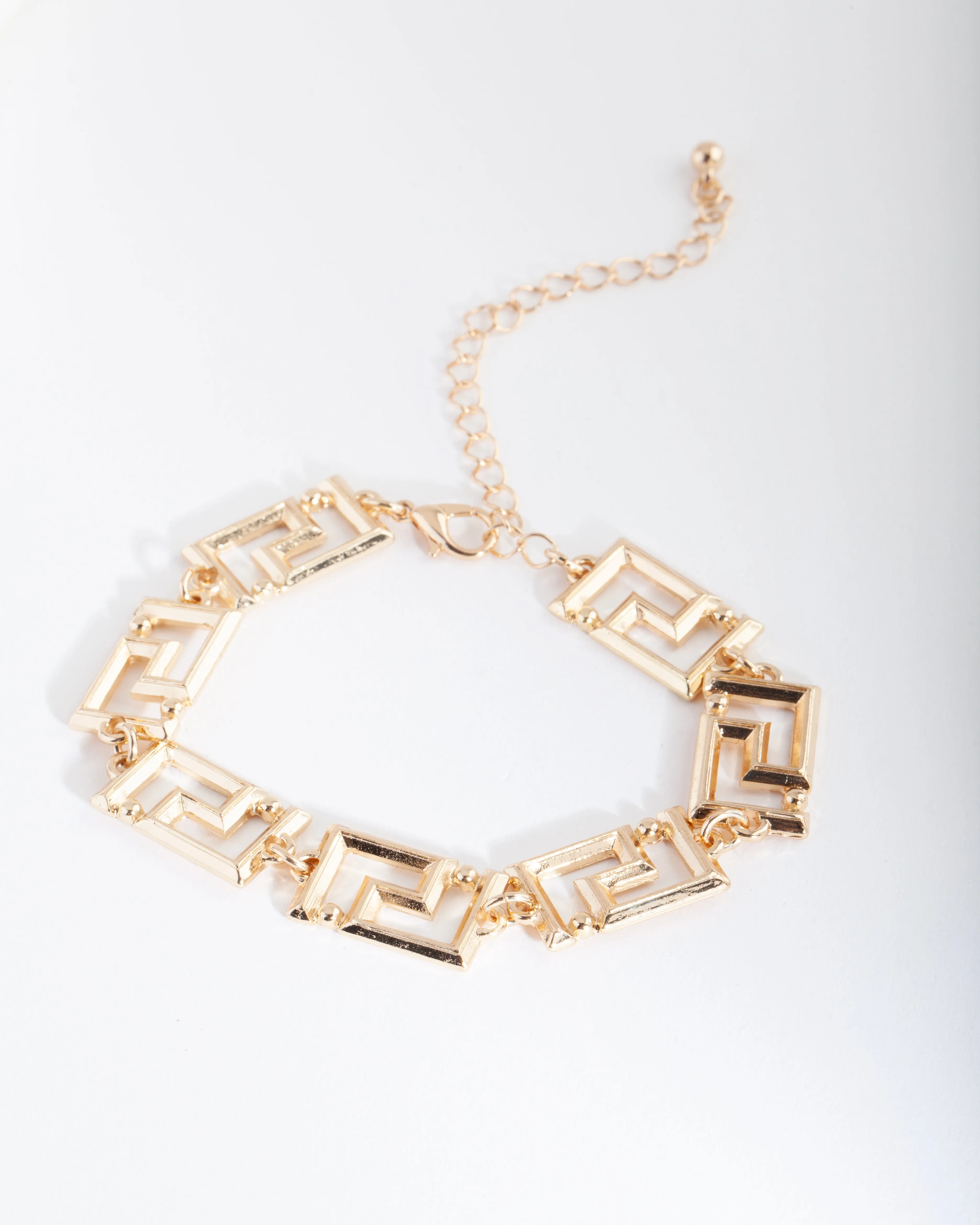 Gold Maze Chain Bracelet