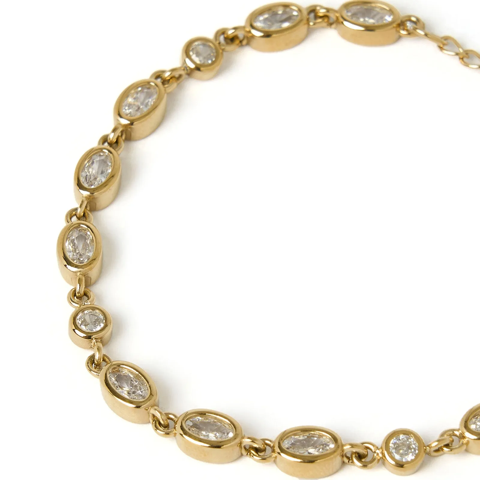 Isadora Gold Bracelet - Stone