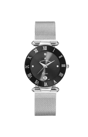 JDM Coupole Classic Silver Mesh Watch