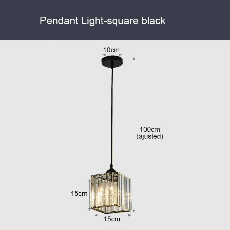 K9 Crystal Pendant Light Chandelier