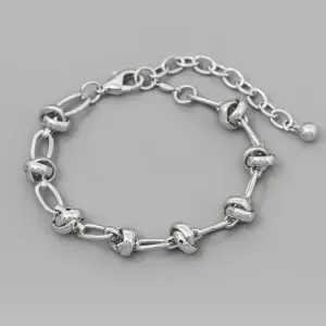 Knot Link Chain Bracelet