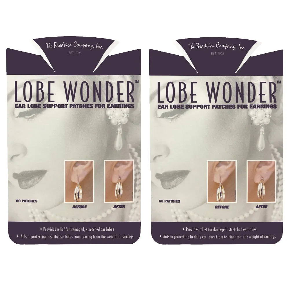 Lobe Wonder Heavy Earring Support Patches -120 Earring Support Patches - 2 Pack