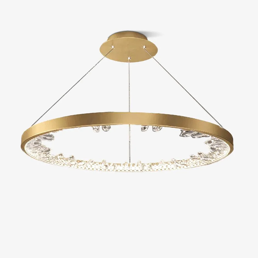 Luxury Circle Crystal Chandelier