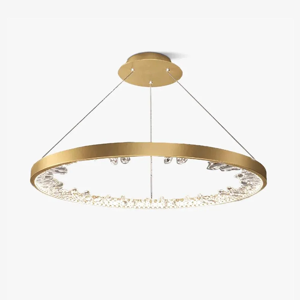 Luxury Circle Crystal Chandelier