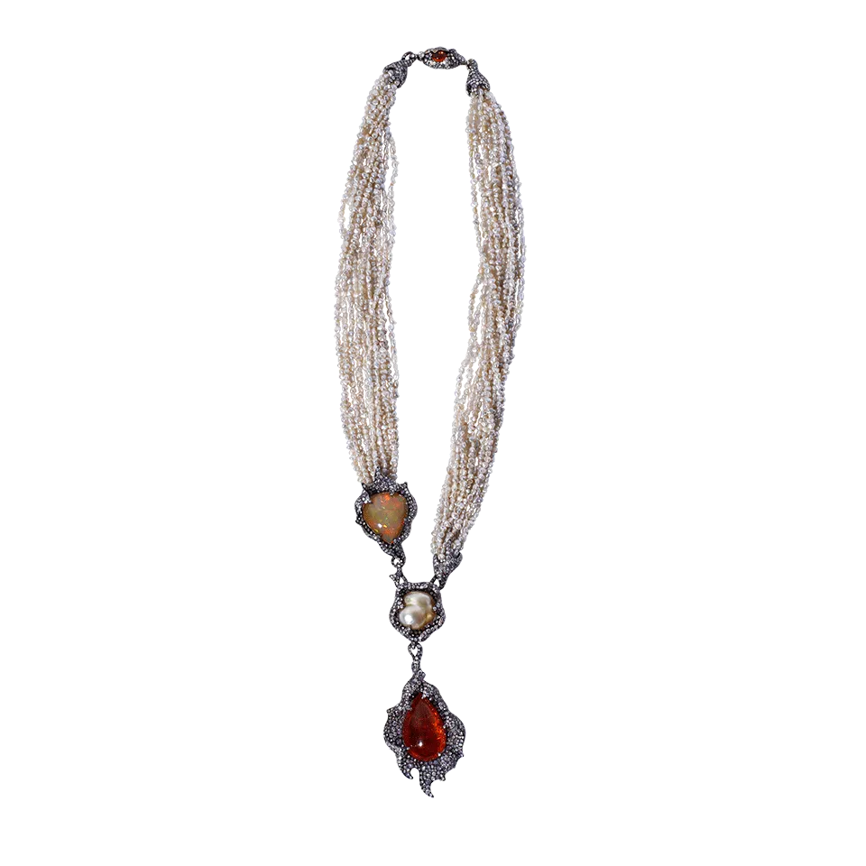 Mandarin Garnet Necklace