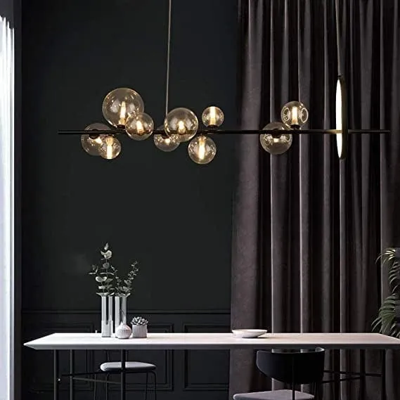 Modern Bubble Glass Chandelier