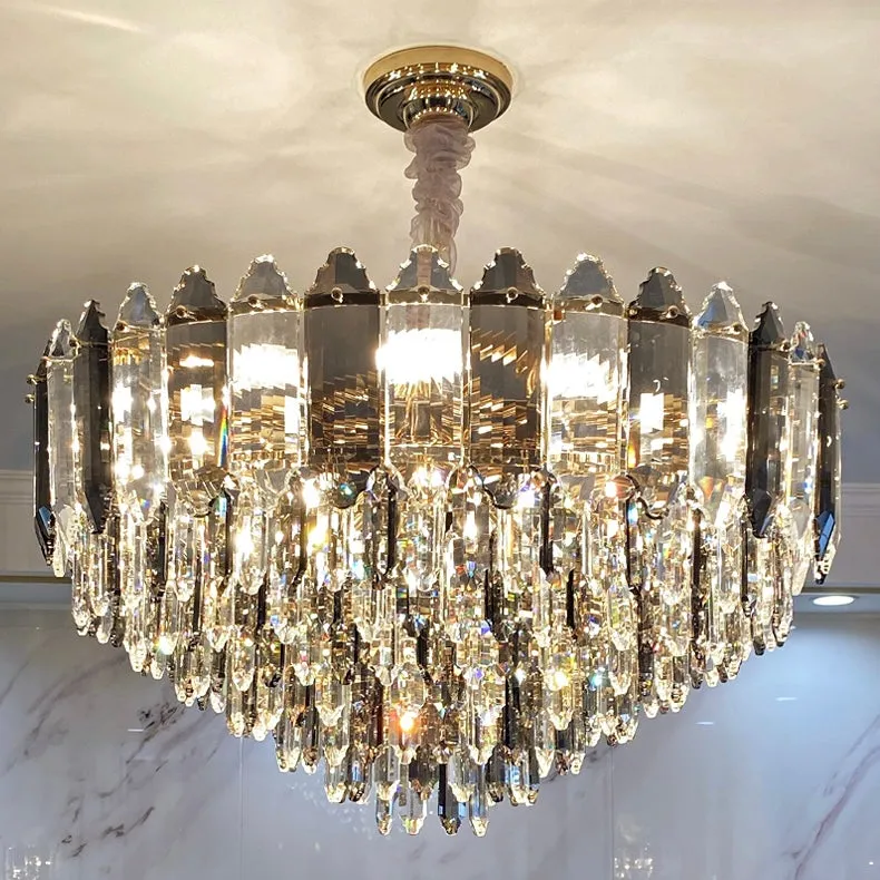 Modern Luxury K9 Crystal Chandelier Ceiling Fixtures Light For Living And for Kitchen Island Dining Rooms