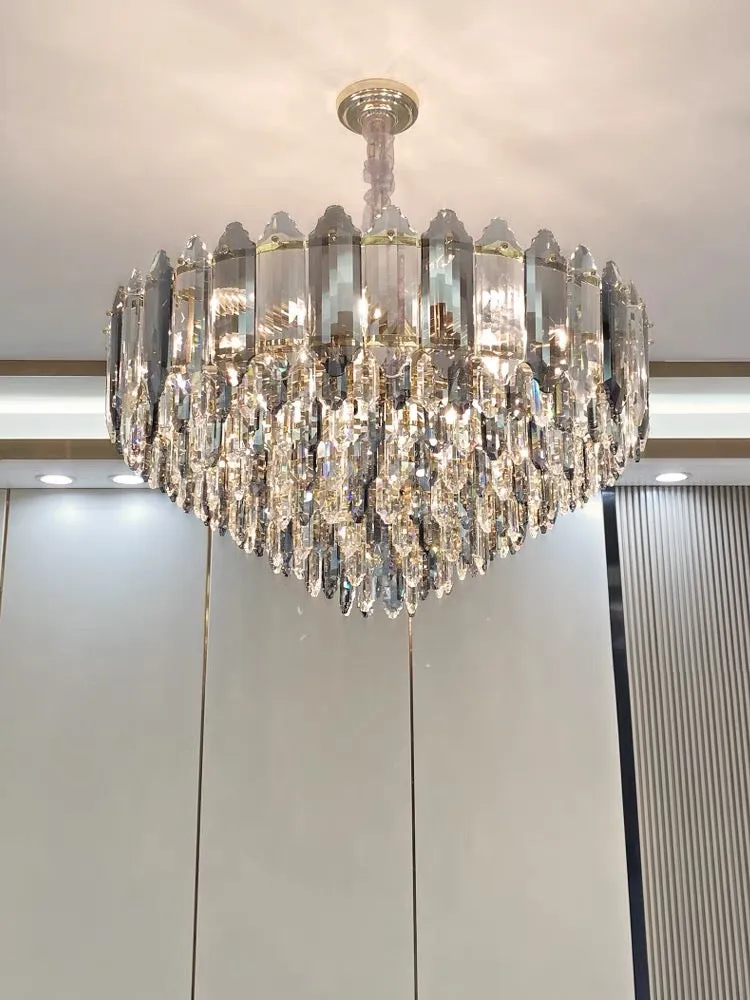 Modern Luxury K9 Crystal Chandelier Ceiling Fixtures Light For Living And for Kitchen Island Dining Rooms