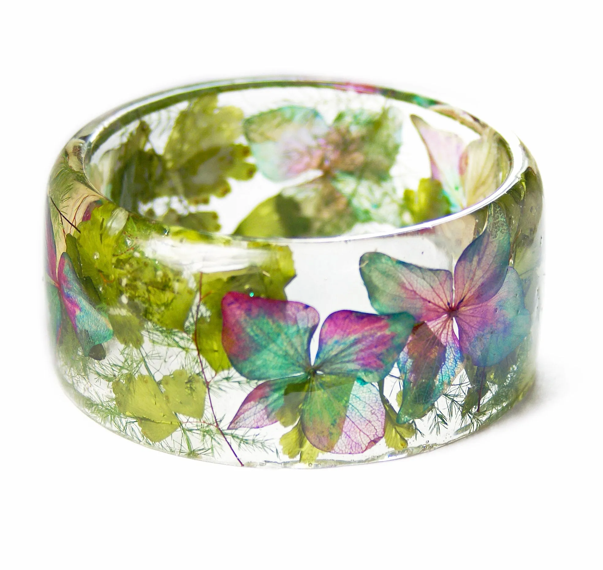 Mystical Flowers Resin Bracelet