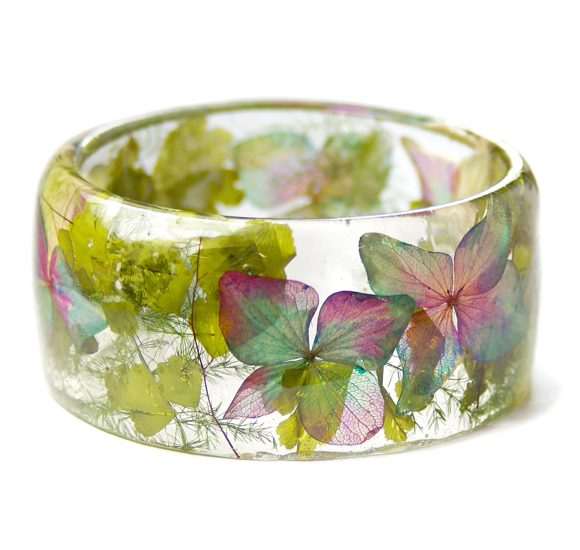 Mystical Flowers Resin Bracelet