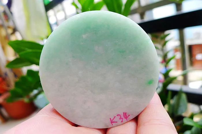 Natural Jade Rough Jadeite Raw (125g,5.6X1.52cm)