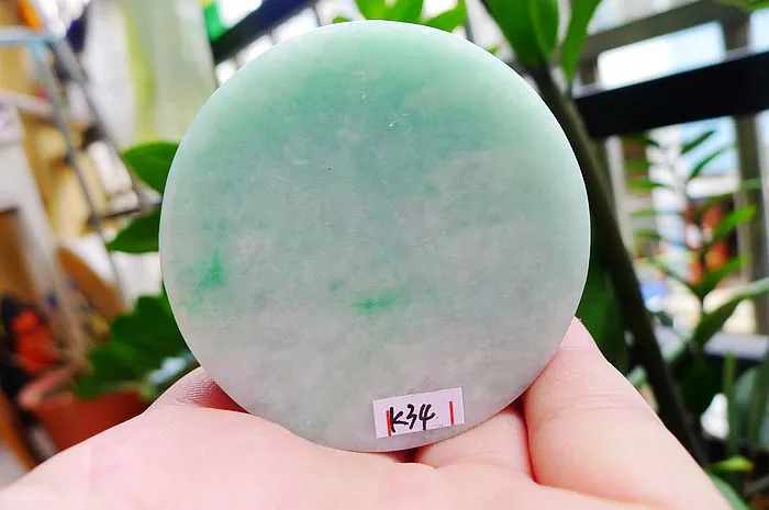 Natural Jade Rough Jadeite Raw (125g,5.6X1.52cm)