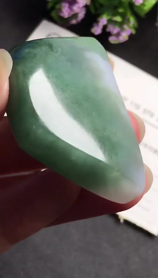 Natural Jade Rough Jadeite Raw (36g,4.5x3.1x1.1cm)-V2723