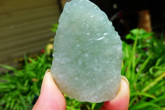 Natural Jade Rough Jadeite Raw (37g,5.4X4X0.9cm)