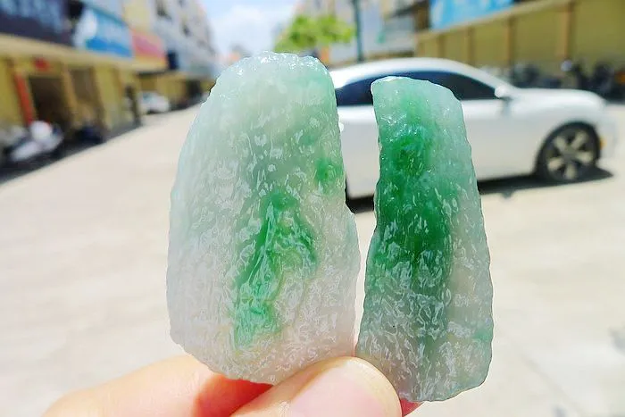 Natural Jade Rough Jadeite Raw 42g