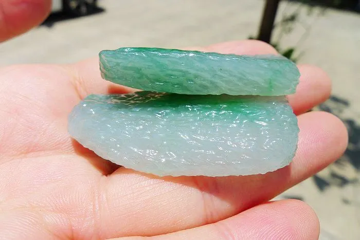 Natural Jade Rough Jadeite Raw 42g