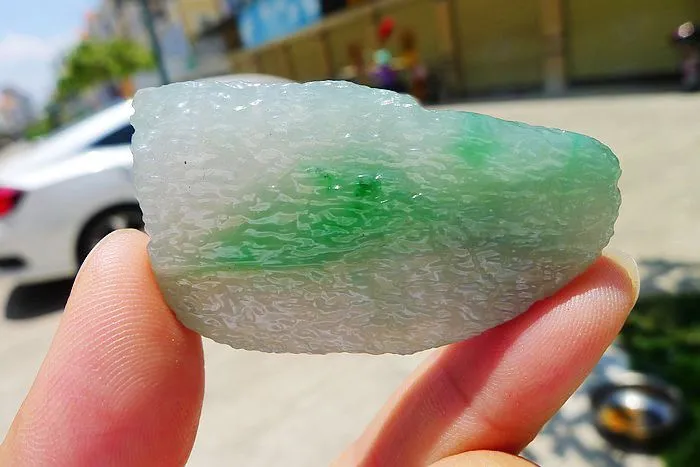 Natural Jade Rough Jadeite Raw 42g