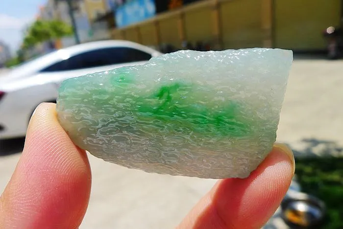 Natural Jade Rough Jadeite Raw 42g