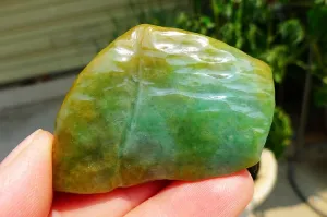 Natural Jade Rough Jadeite Raw (50g,5X3.9X1.3cm)