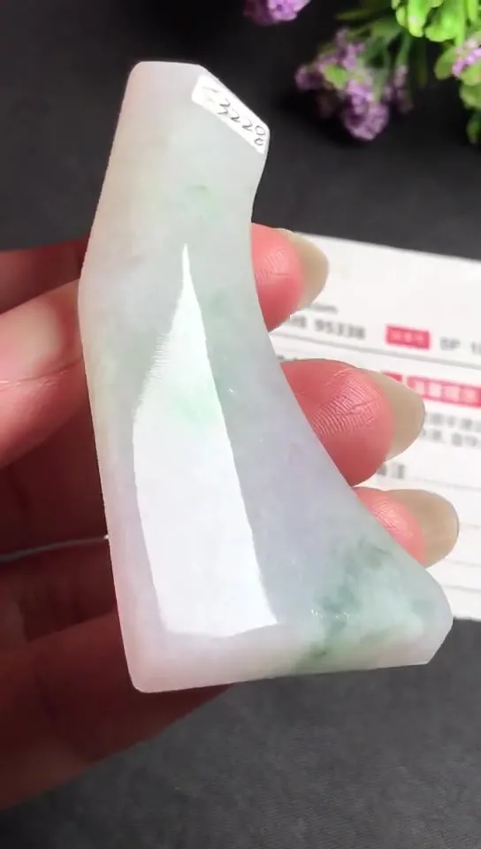 Natural Jade Rough Jadeite Raw (7.3x3.6x0.7cm)-S3228