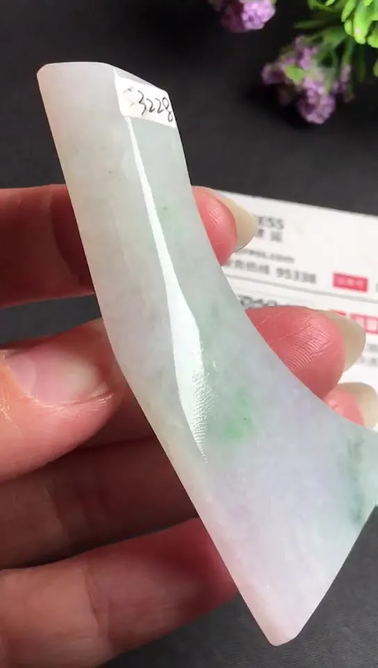 Natural Jade Rough Jadeite Raw (7.3x3.6x0.7cm)-S3228