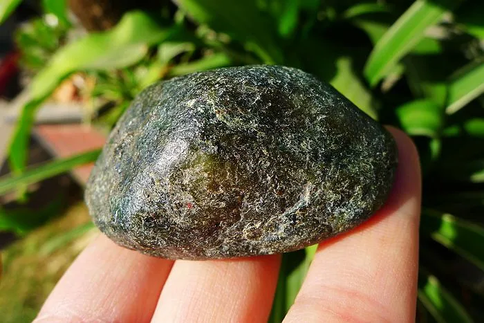 Natural Jade Rough Jadeite Raw (91g,5.5X4.1X2.8cm)