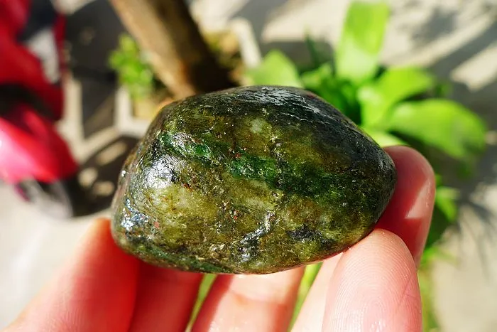 Natural Jade Rough Jadeite Raw (91g,5.5X4.1X2.8cm)