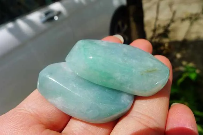 Natural Jade Rough Jadeite Raw SSS-47g