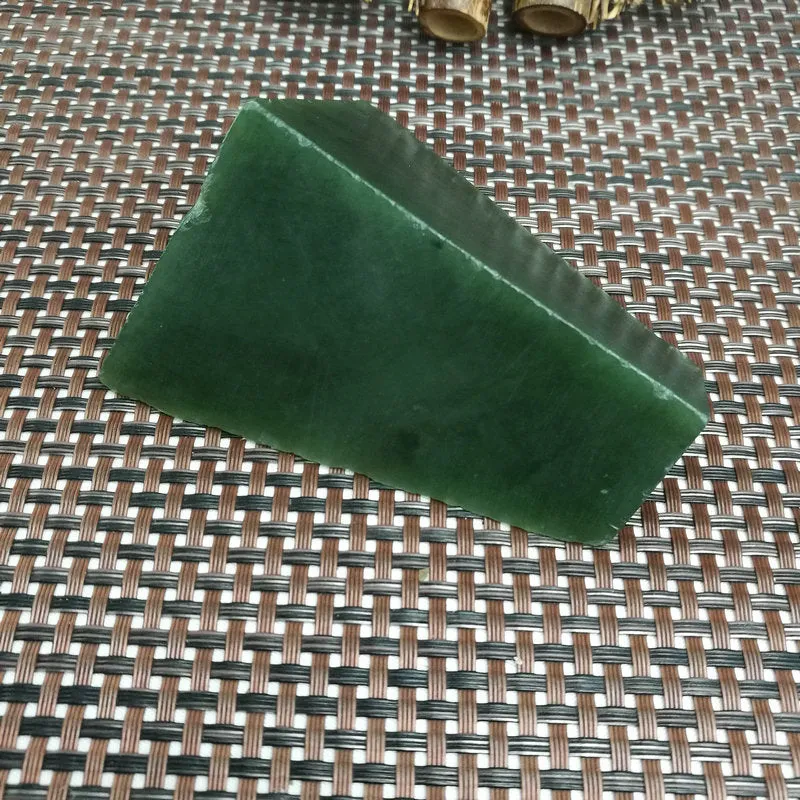 Natural Kunlun Jade Rough Nephrite Raw (262g,8X5X2.5cm)