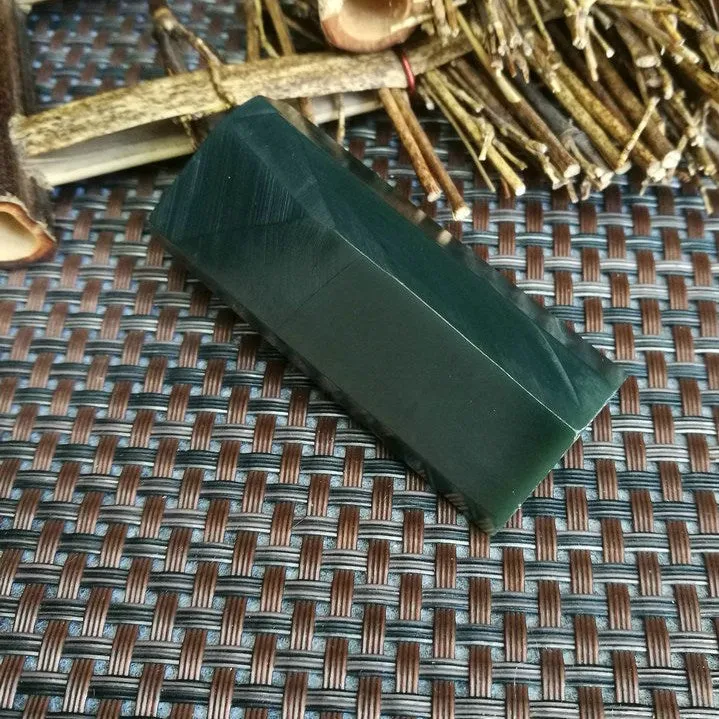 Natural Kunlun Jade Rough Nephrite Raw (58g,6X2.6X1.5cm)