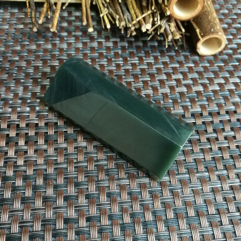 Natural Kunlun Jade Rough Nephrite Raw (58g,6X2.6X1.5cm)