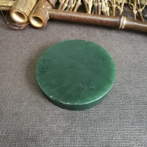 Natural Kunlun Jade Rough Nephrite Raw (94g,5.7X1.3cm)