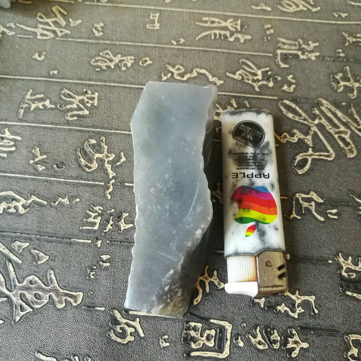 Natural Kunlun Jade Rough Nephrite Raw L1