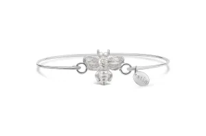 Pave' Icon Bracelet Bee Happy