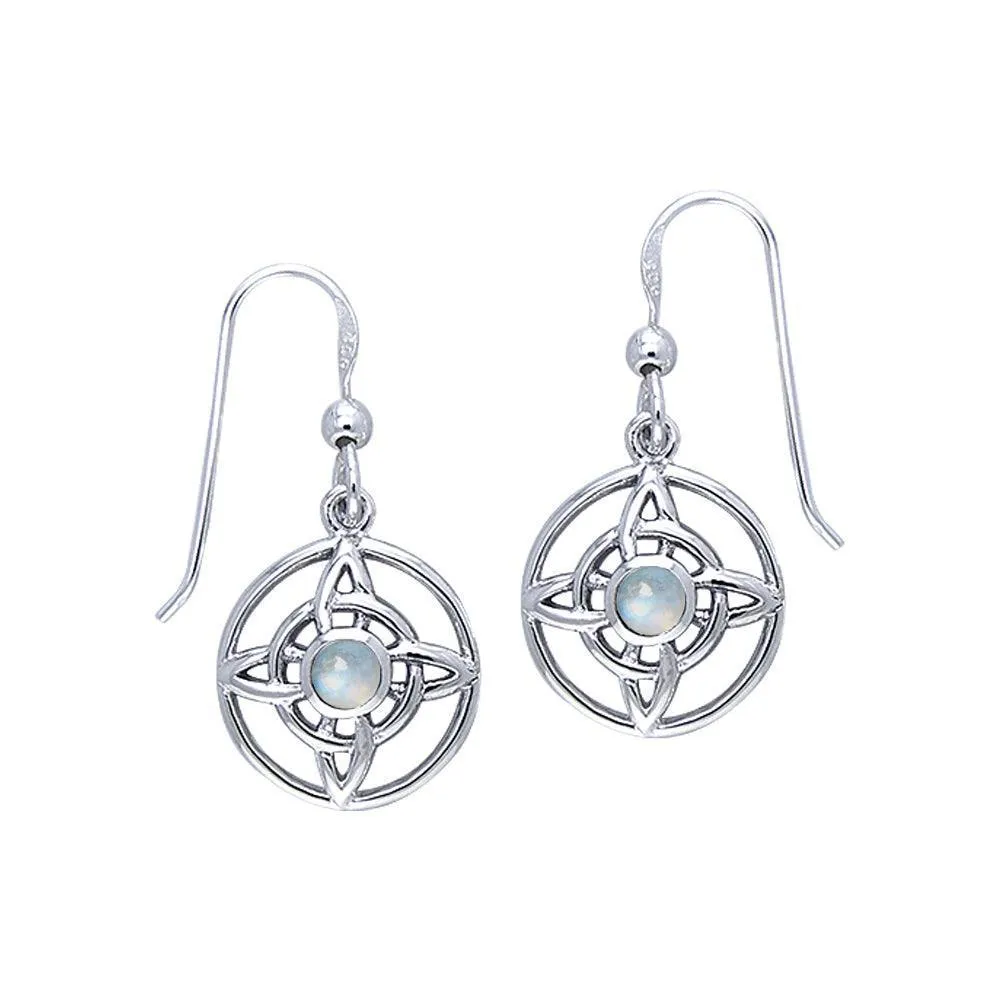 Protected Wheel Of Being Earrings TER050