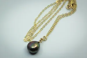 Purple Pearl Chain