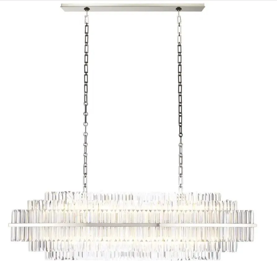 RAZZOR Luxury Crystal Linear Chandelier