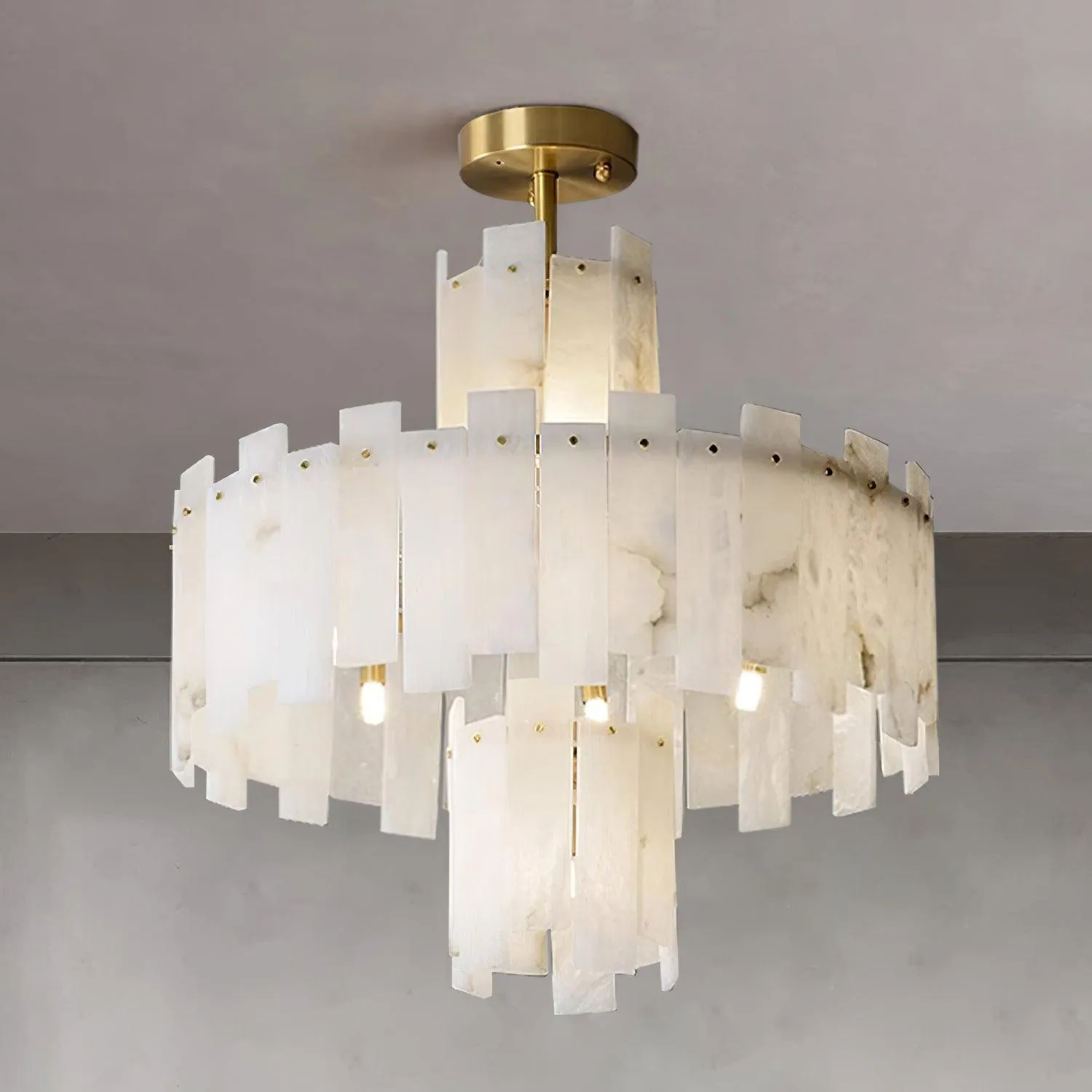 Regina Alabaster Chandelier