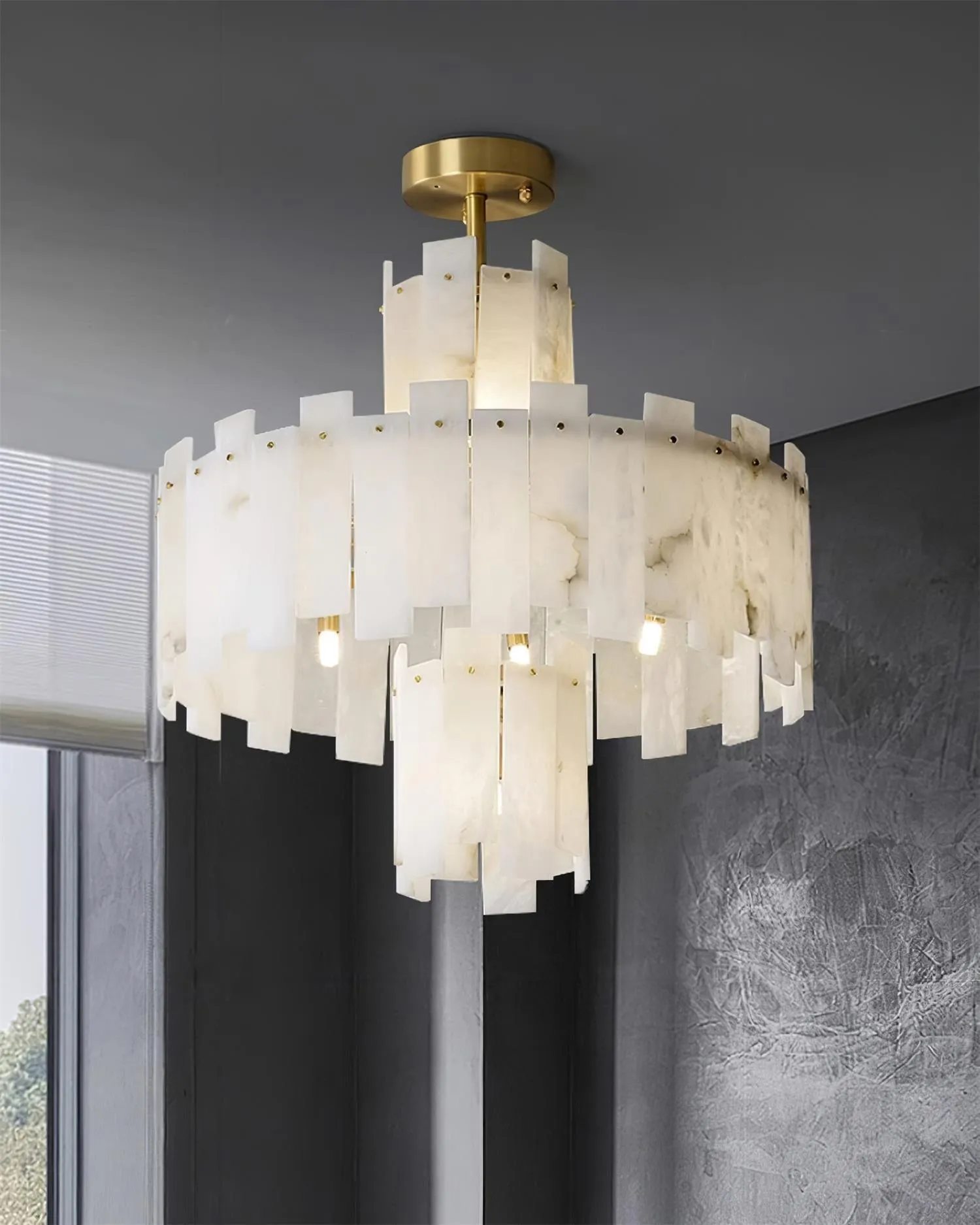 Regina Alabaster Chandelier