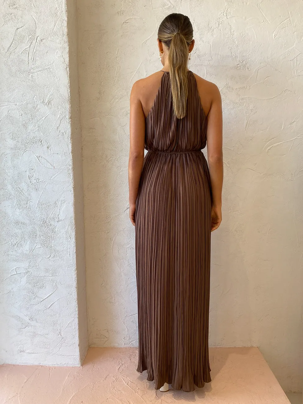 Significant Other Adeline Dress in Chocolate