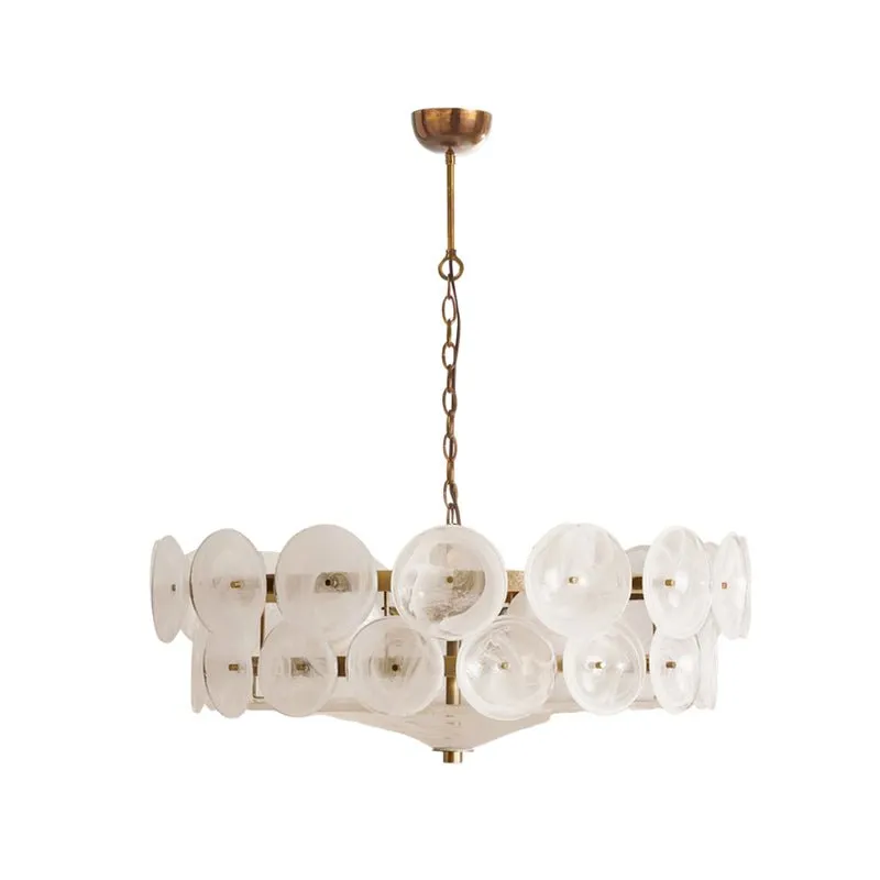 Solaris Disc Murano Chandelier