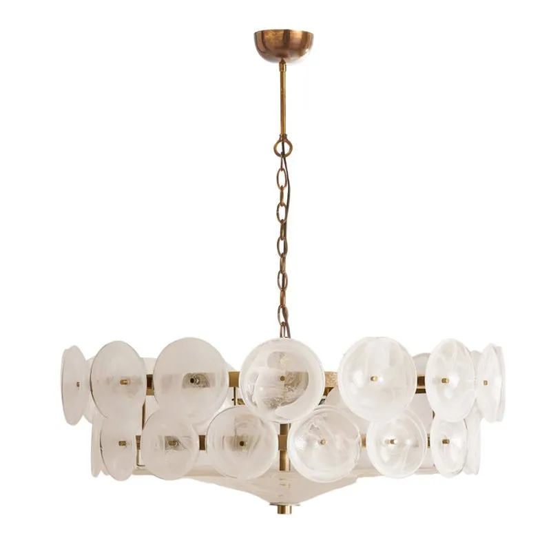 Solaris Disc Murano Chandelier