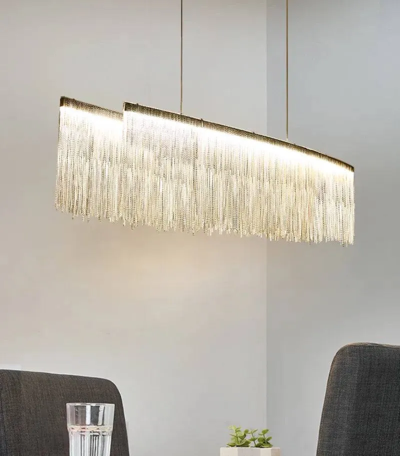 Tassel Long Chandelier