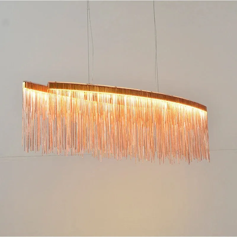 Tassel Long Chandelier