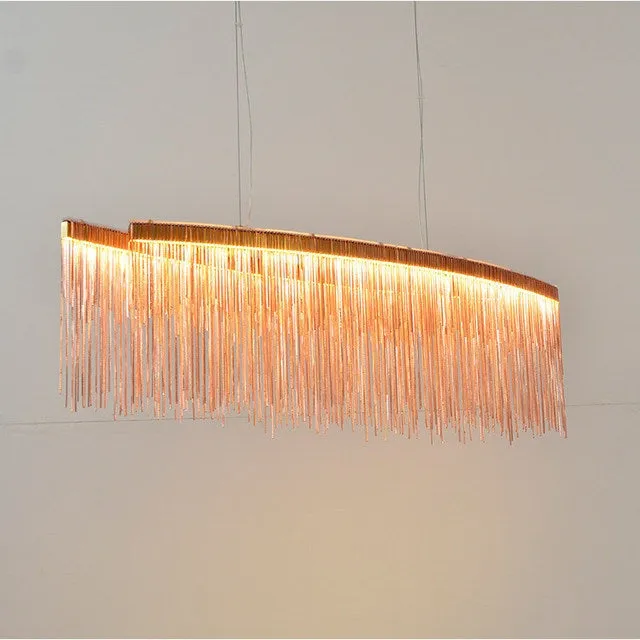 Tassel Long Chandelier